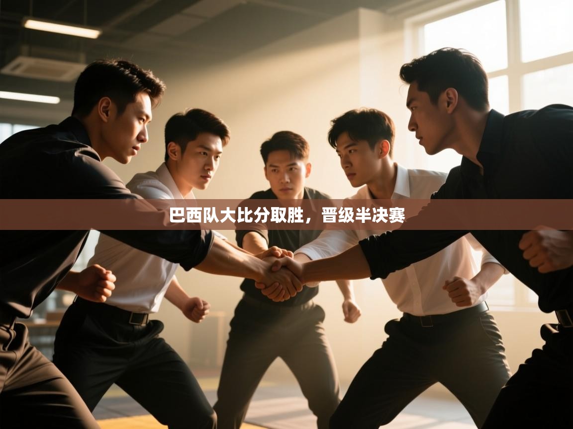 巴西队大比分取胜，晋级半决赛  第2张