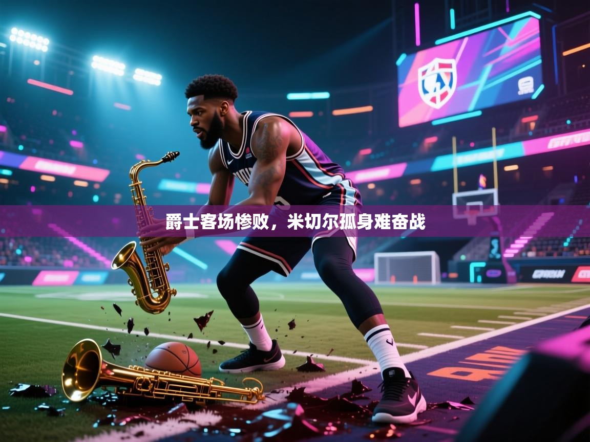 爵士客场惨败,米切尔孤身难奋战 第1张