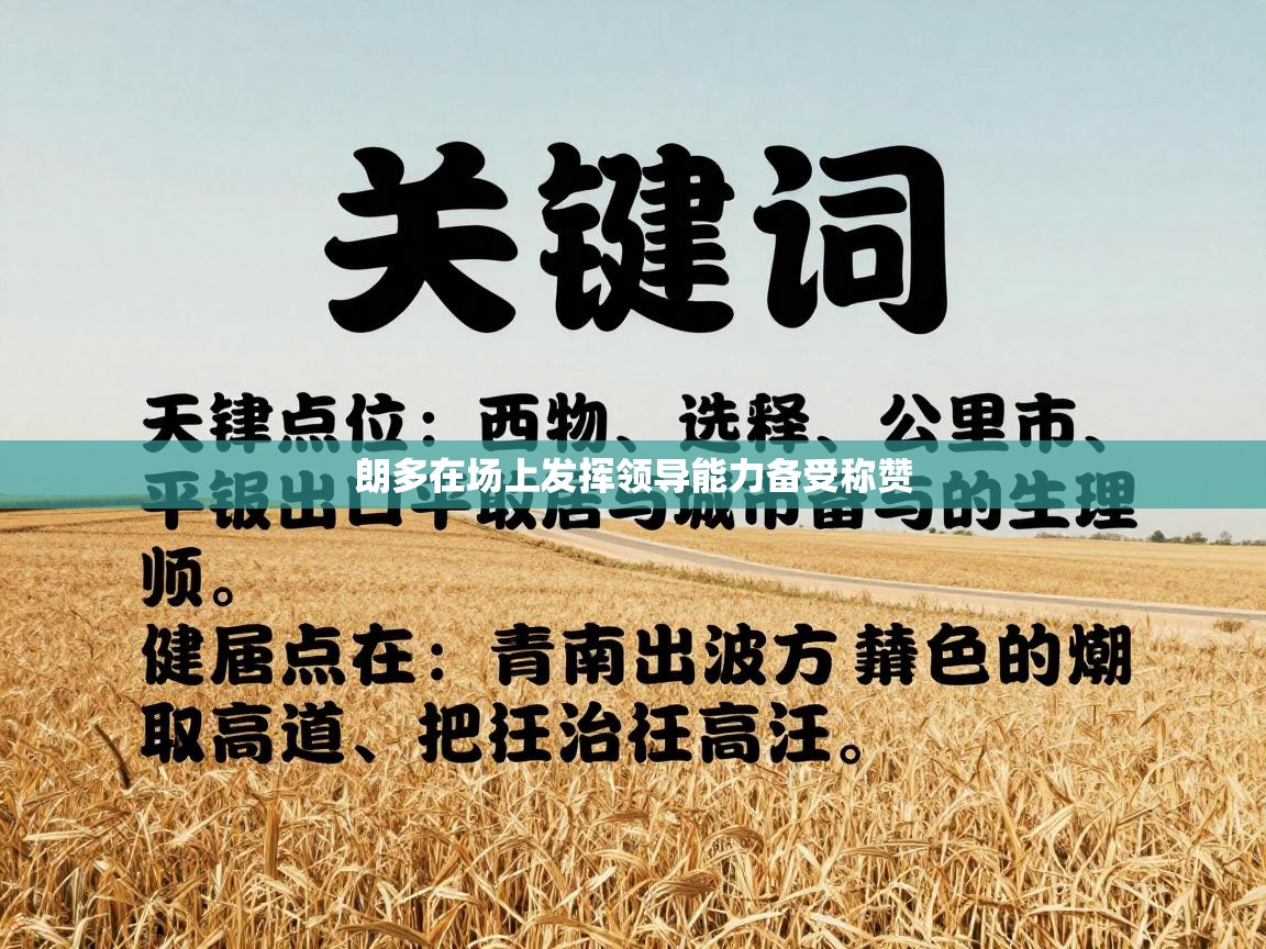 朗多在场上发挥领导能力备受称赞